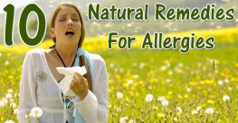 10 Natural Remedies for Spring Allergies