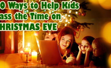 10 Ways for Kids to Pass the Time on Christmas Eve