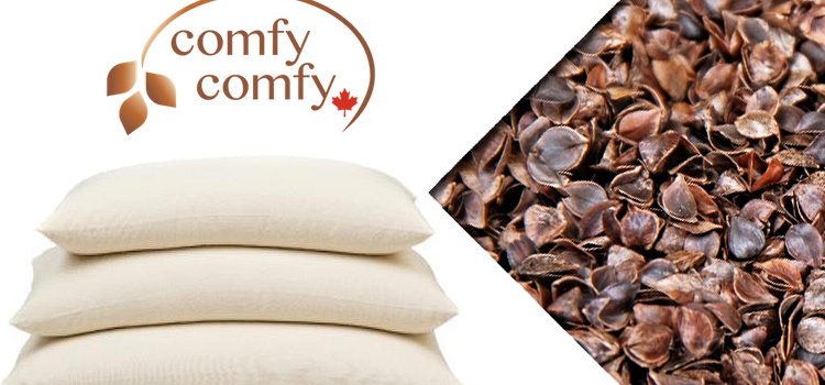 Featured Canadian Product: ComfySleep Buckwheat Hull Pillow Review