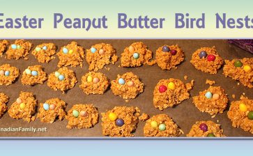 Peanut Butter Bird Nests – No-Bake Recipe for Easter