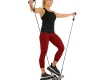 Fitness Twisting Stair Stepper with Resistance Bands